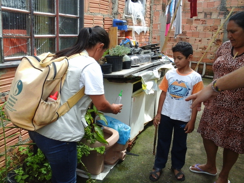 Apenas 120 visitas foram recusadas por moradores (foto: Prefeitura de Poços de Caldas).