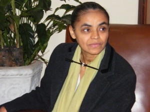 Marina Silva critica mineração no sul de Minas