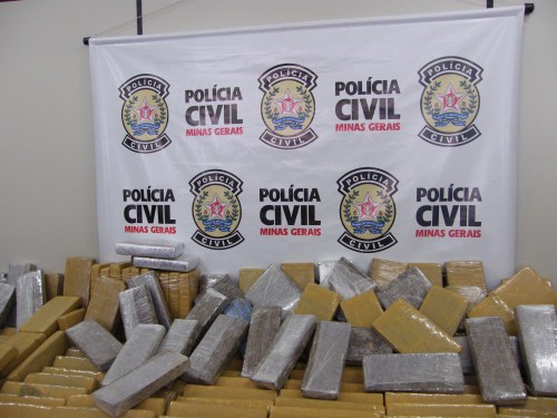 Polícia Civil apreende 190 quilos de maconha