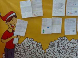 Cartas foram escritas por crianças da rede municipal de ensino.