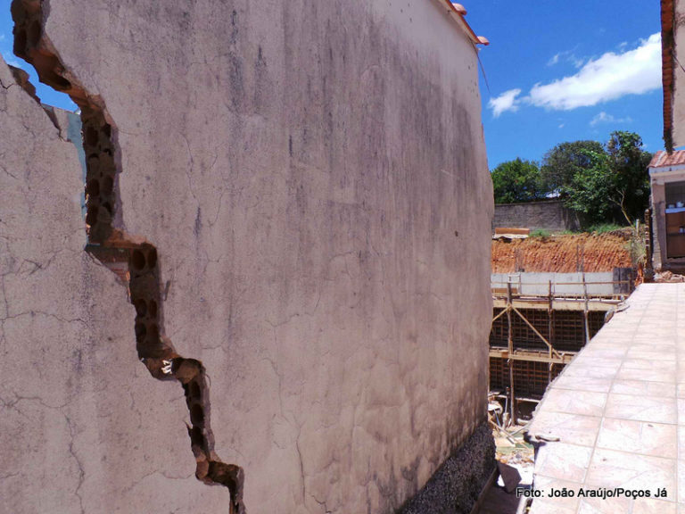 Obra provoca desabamento no Country CLub