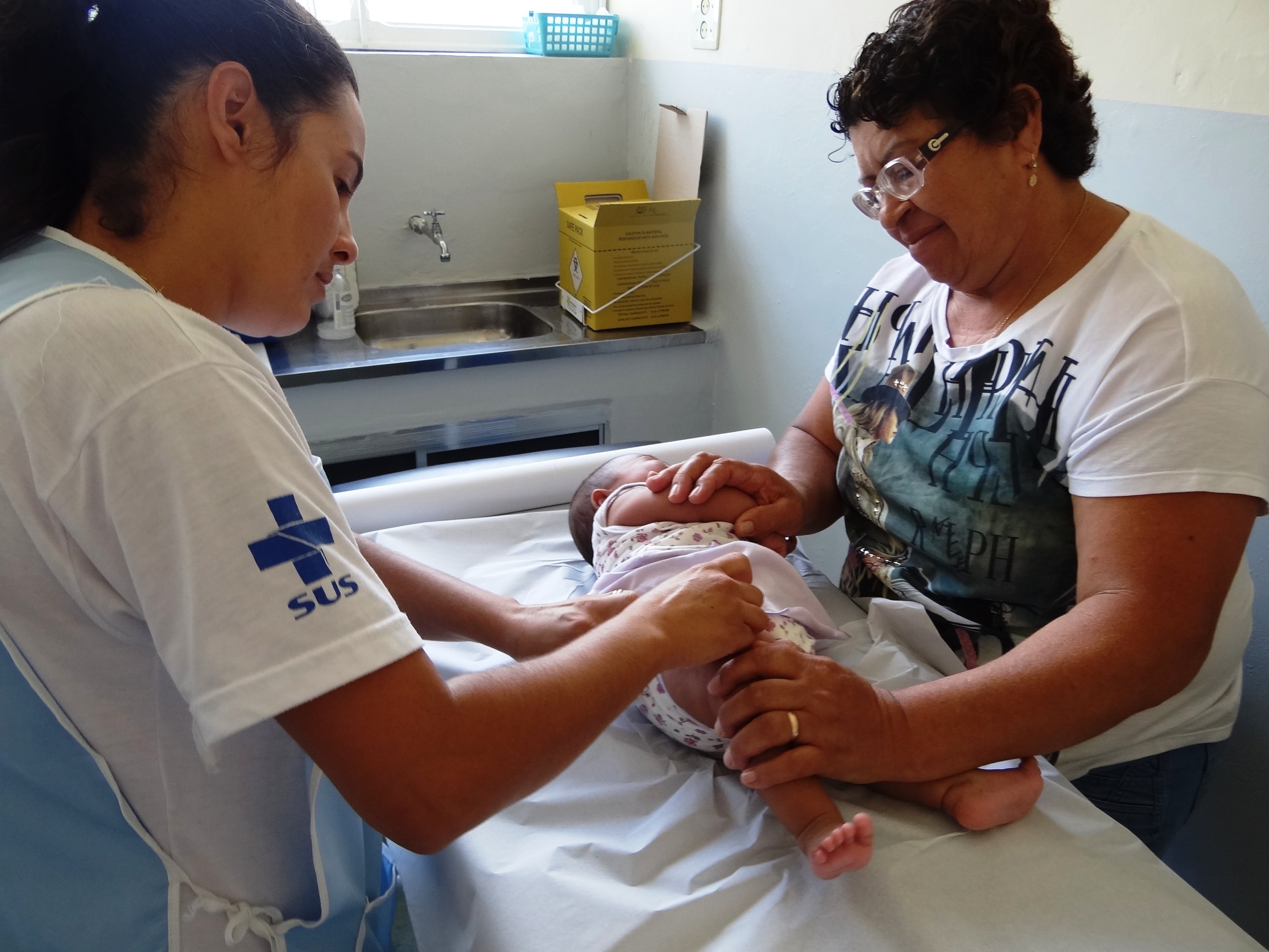 Rede Cegonha realiza capacitação nas  comemorações do Dia Mundial da Saúde