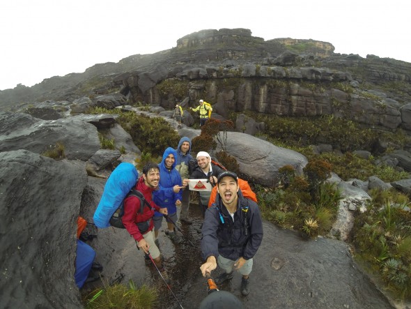 Conquista do Monte Roraima, este ano, na Venezuela.