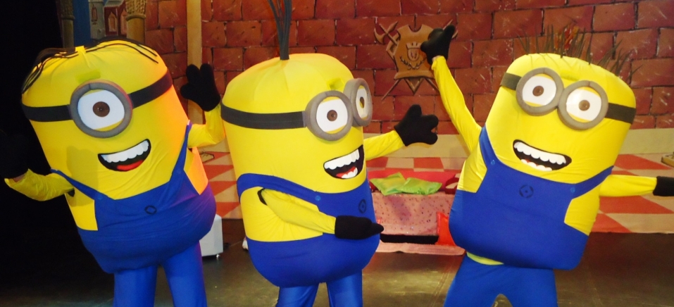 Minions são atração infantil no próximo domingo