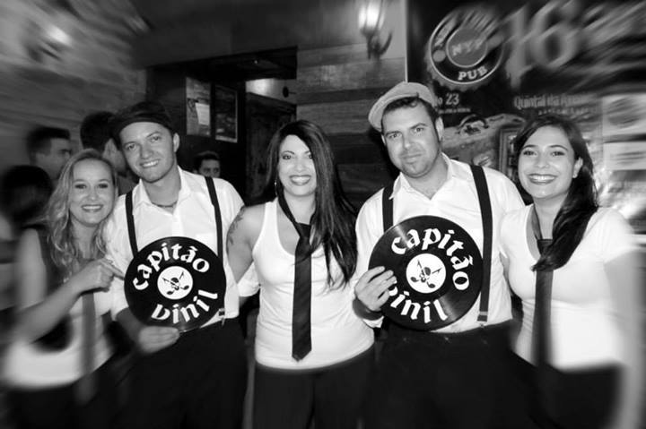 Capitão Vinil se apresenta na ‘Quarta do Rock’