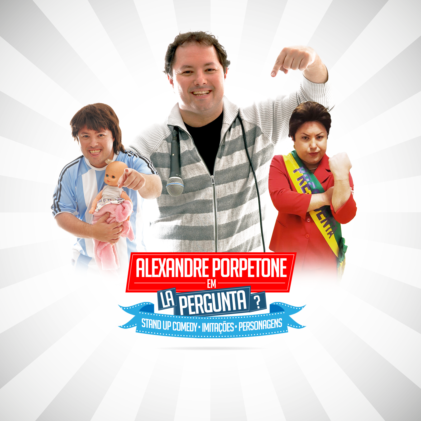 Alexandre Porpetone, o “Cabrito Tevez”, se apresentará em Poços