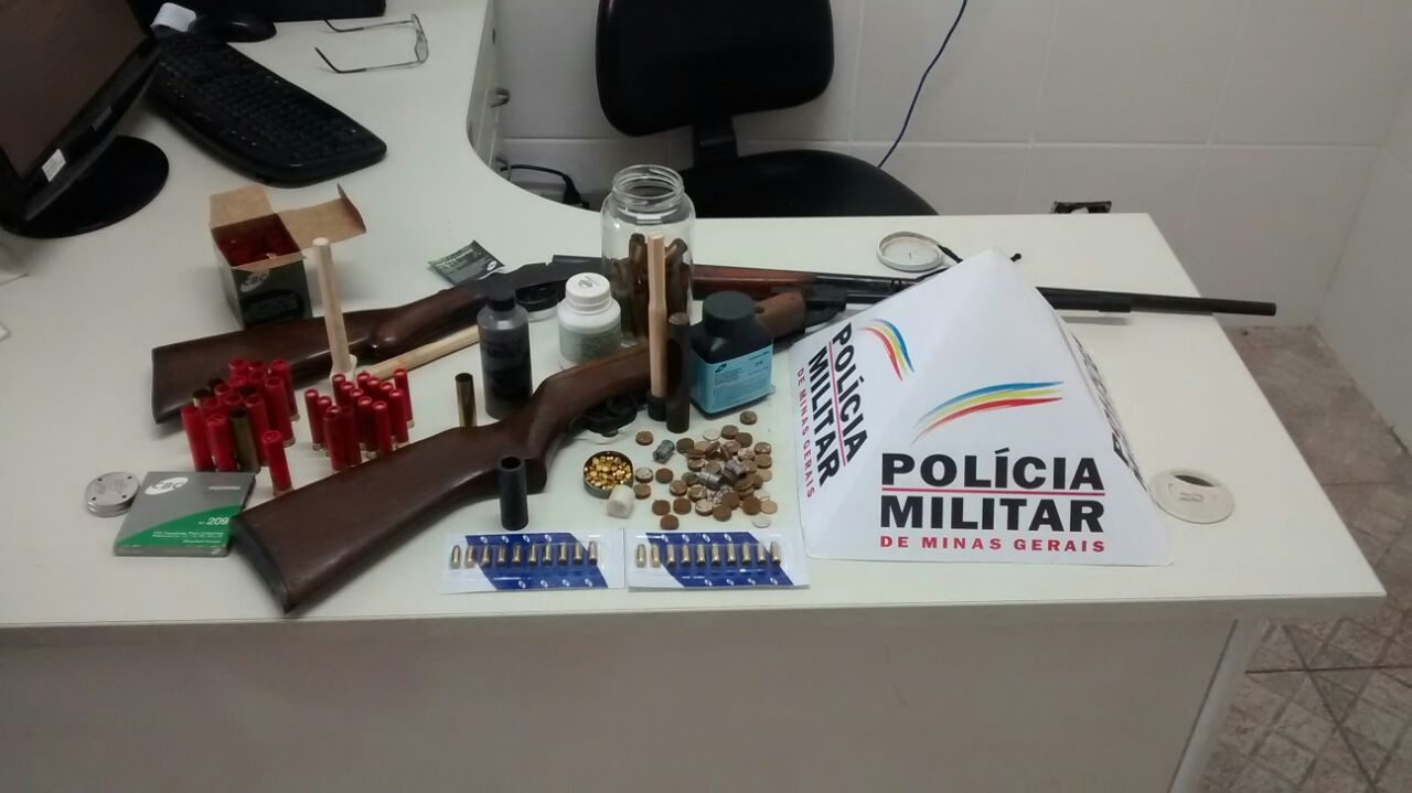 Homem é preso por posse ilegal de arma de fogo