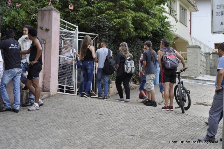 Alunos desocuparão o David Campista durante a realização do ENEM