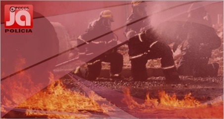 População combate incêndio no Jardim Formosa
