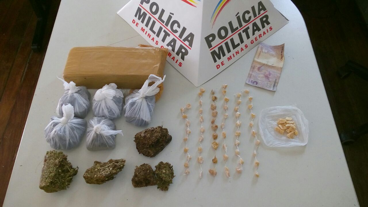 Cadela policial localiza drogas no Santa Rita