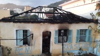 Homem é preso após incendiar casa