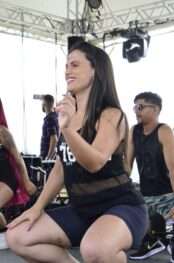 Confira as fotos das aulas de fit dance e axé no Carnaval