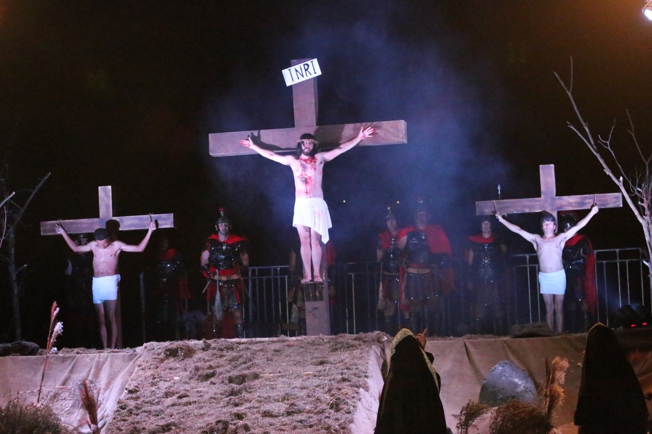 PAIXÃO DE CRISTO | Espetáculo gravado no Ronaldão será transmitido pela internet