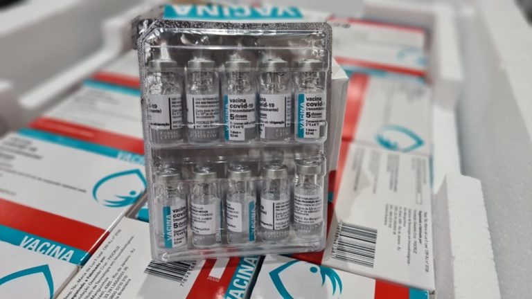 Minas recebe 478 mil doses de vacinas contra covid-19