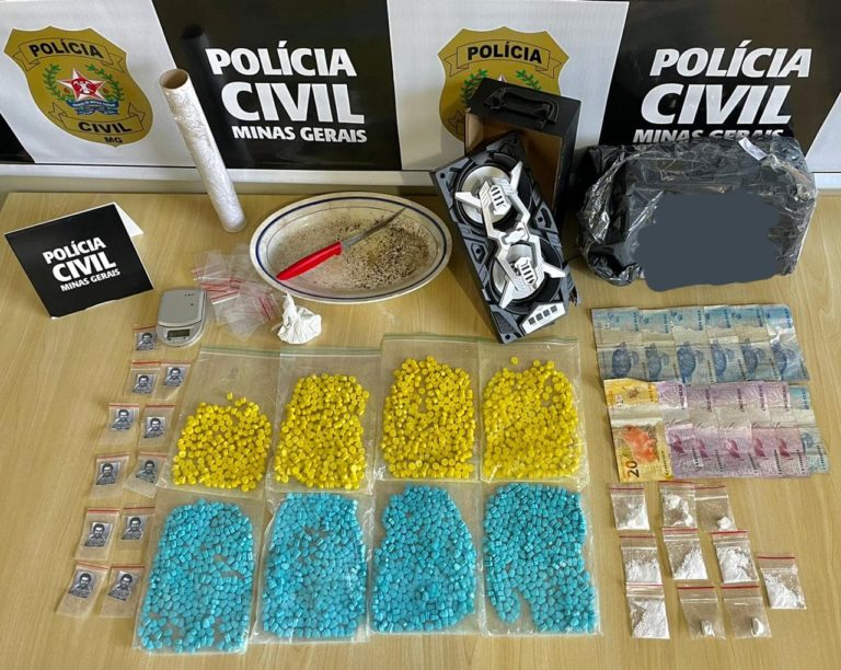 SELO PABLO ESCOBAR | Avó e neto são presos com drogas sintéticas