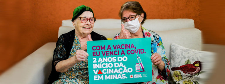 Dois anos após o início da vacinação em Minas, 50 milhões de doses foram aplicadas