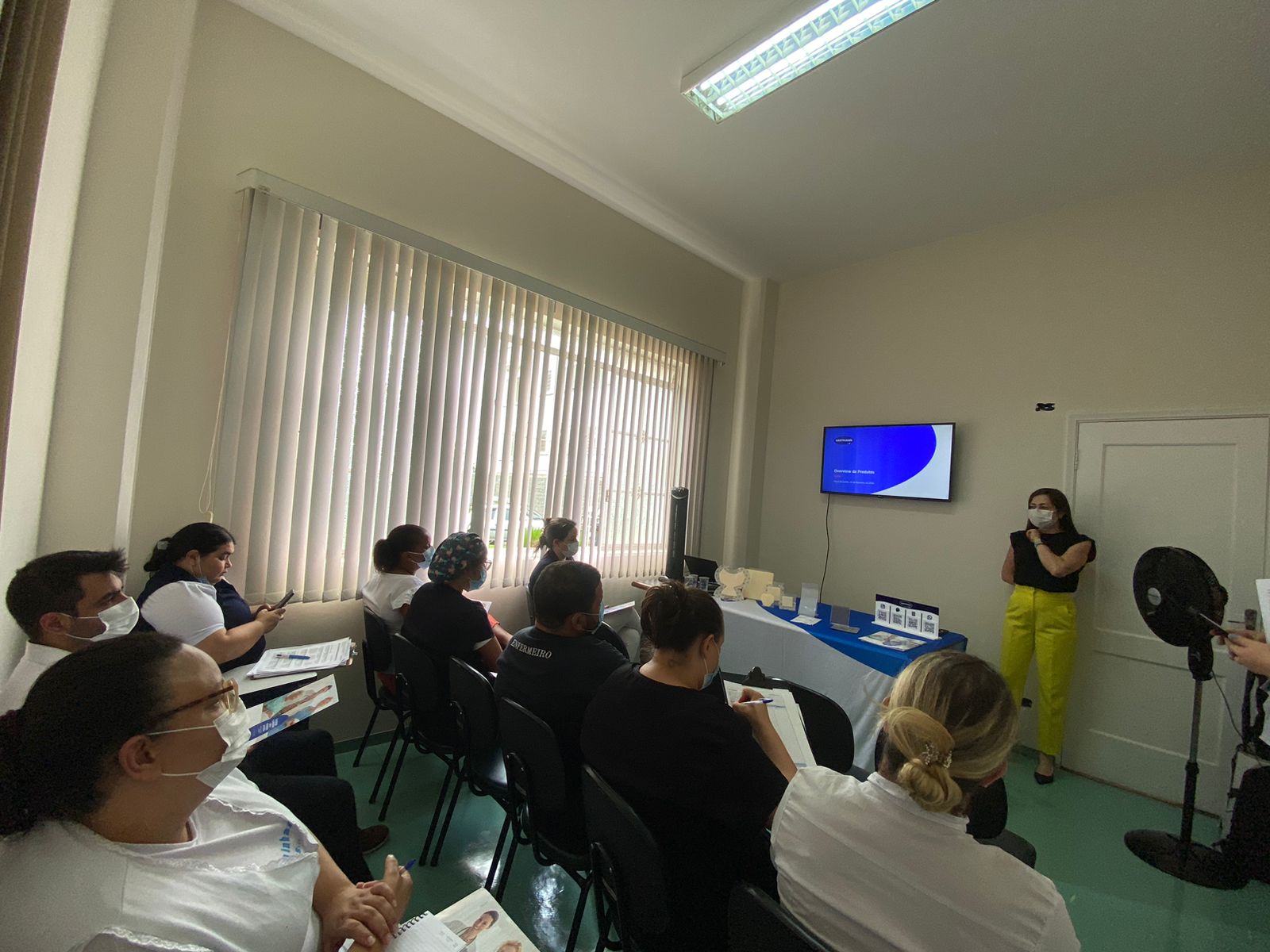 Equipe da Santa Casa recebe capacitação para tratamento de pacientes queimados 
