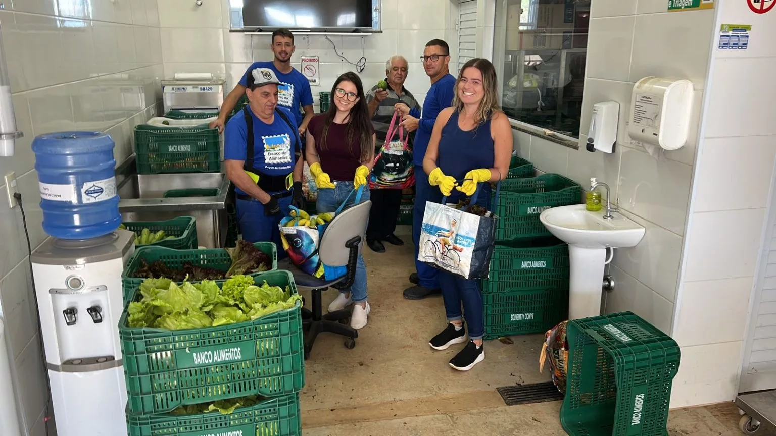 Banco de Alimentos zera fila de espera da “cesta verde”