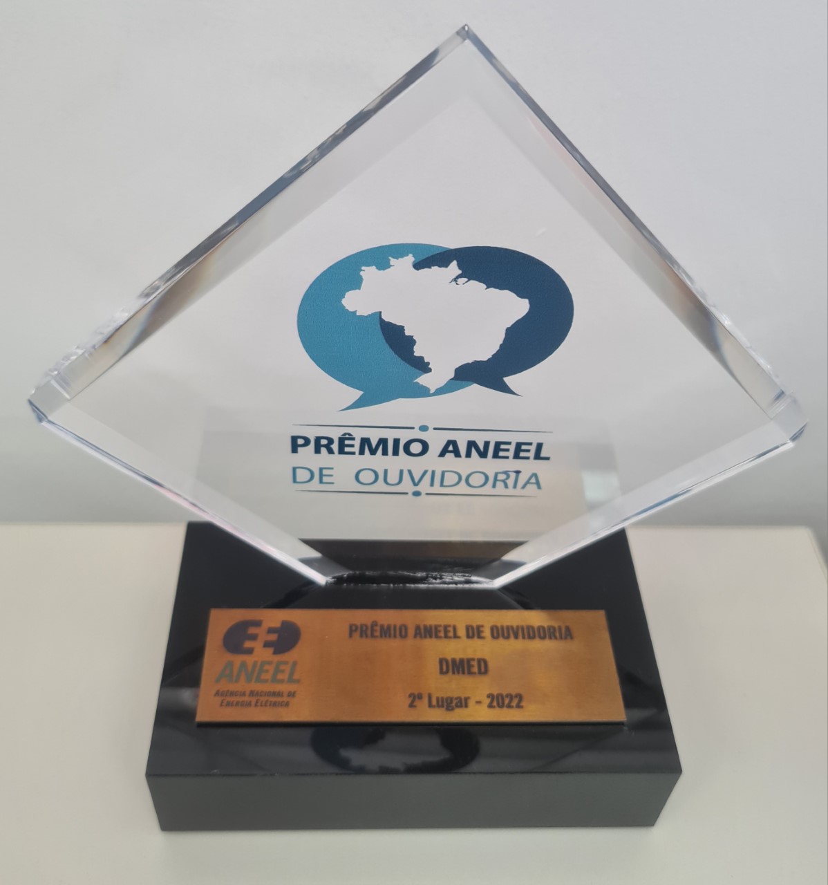 Ouvidoria da DMED conquista segundo lugar em prêmio da Aneel   