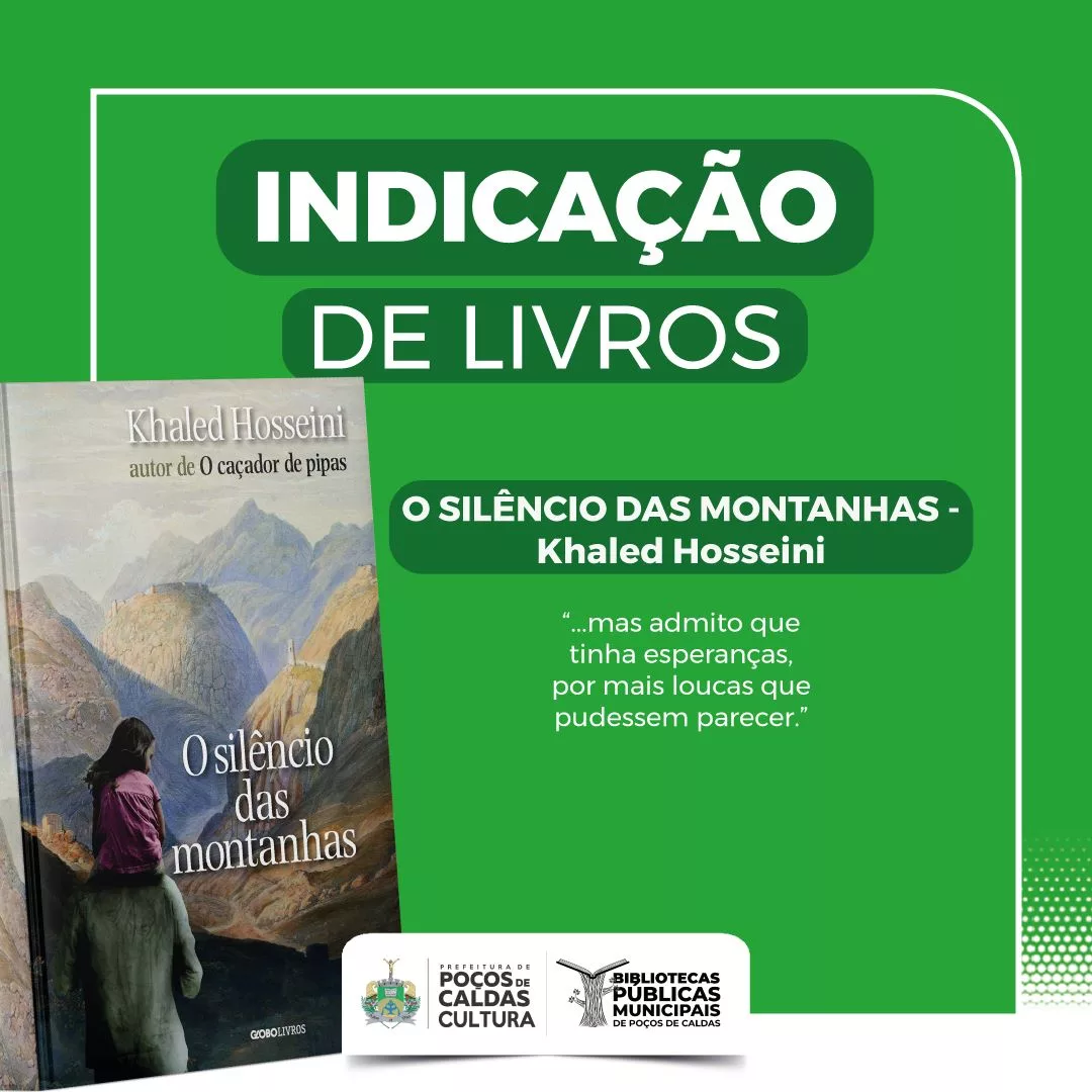 “O silêncio das montanhas” é a indicação de leitura das bibliotecas