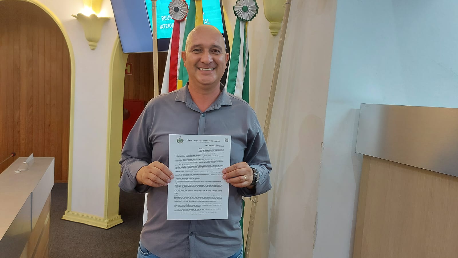 Vereador sugere criação do programa “Gabaritou Poços”