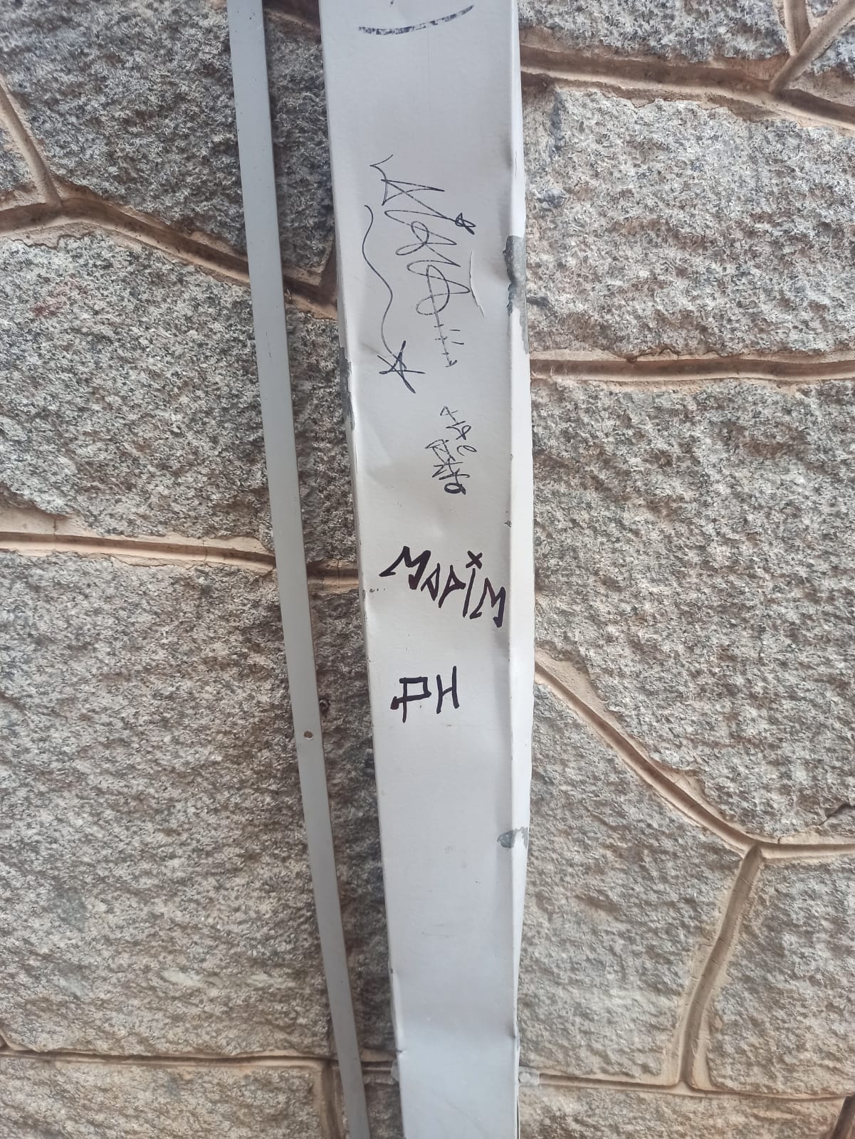 GM flagra pichadores no Parque José Afonso Junqueira