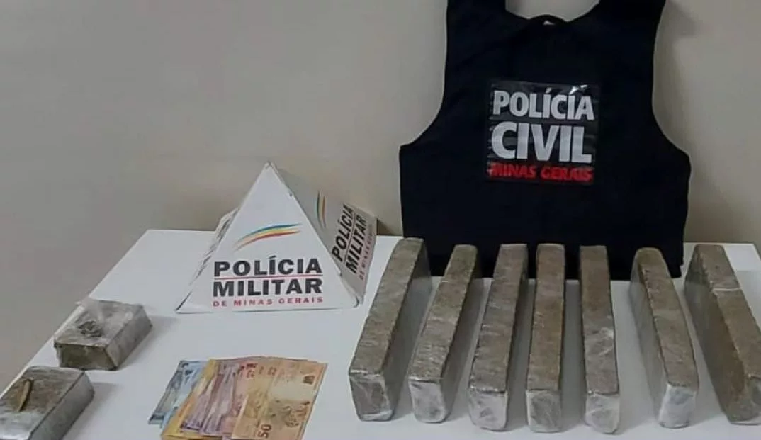 Operação conjunta apreende drogas em Caldas