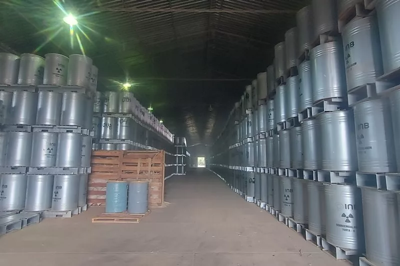 INB substitui 60% dos tambores de torta II em Caldas