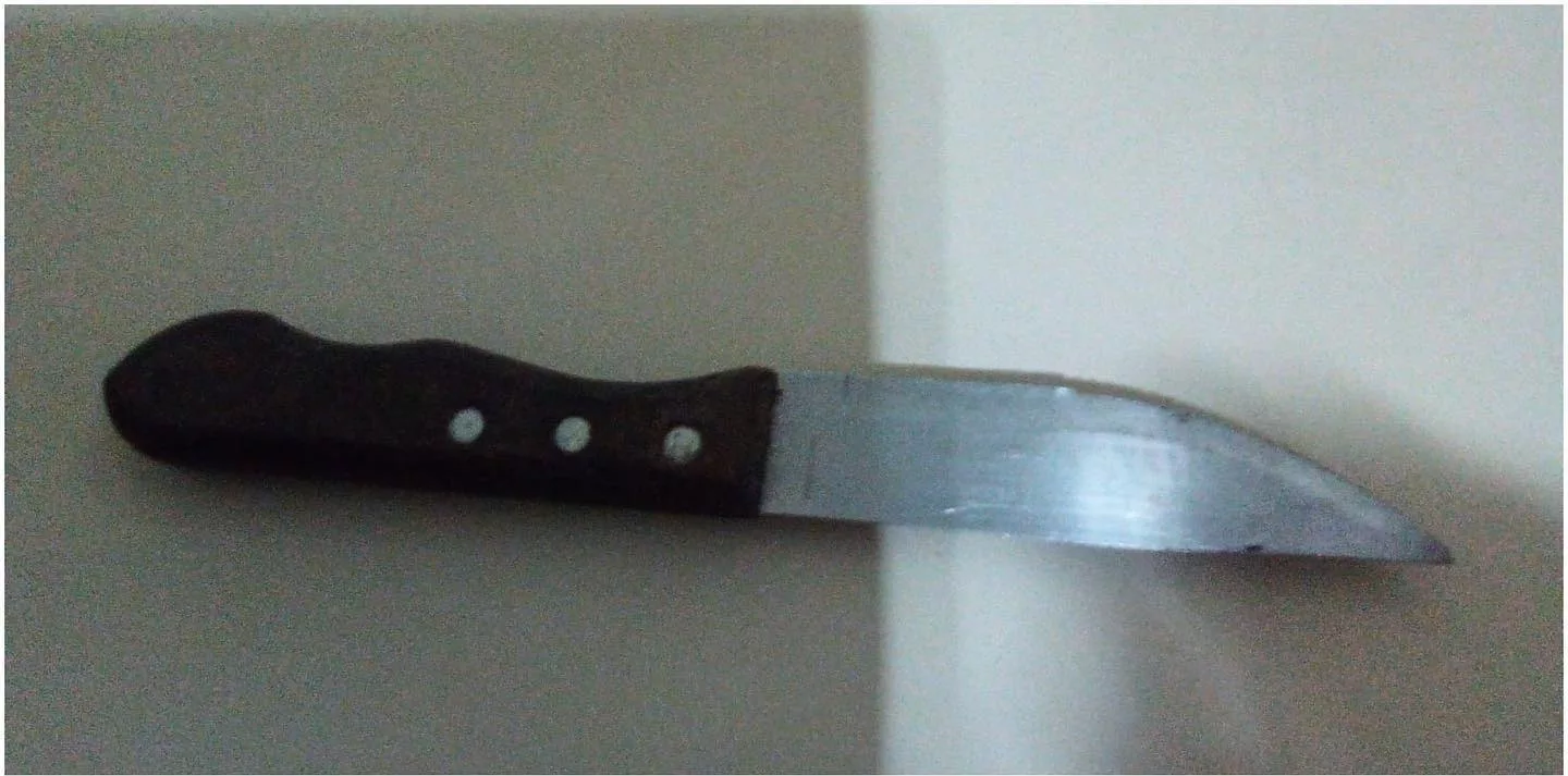 Homem é preso com faca após pichar miniterminal