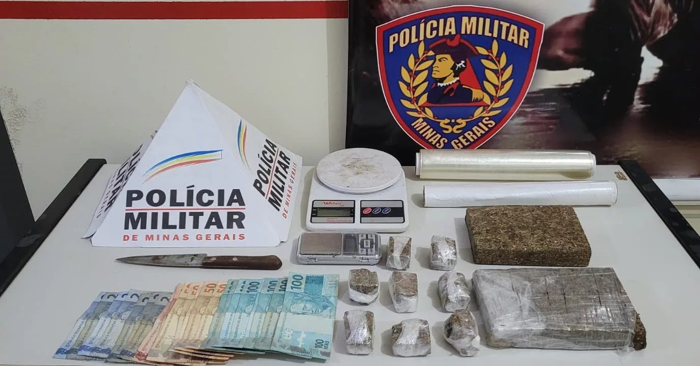 Tático Móvel prende suspeito de tráfico no Maria Imaculada