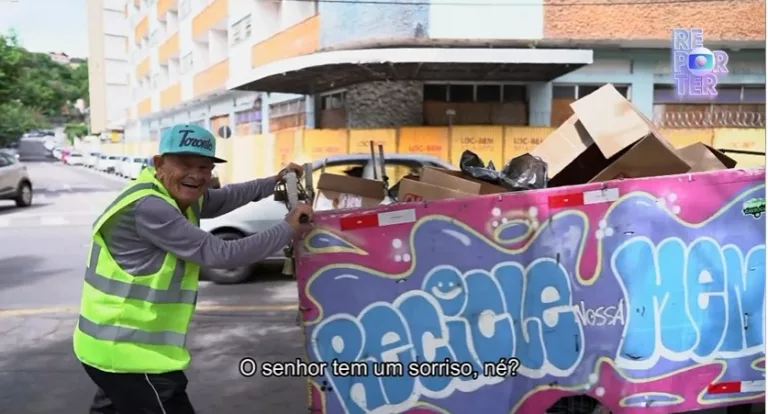Amizade de catador de recicláveis de Poços com turista é destaque no Globo Repórter