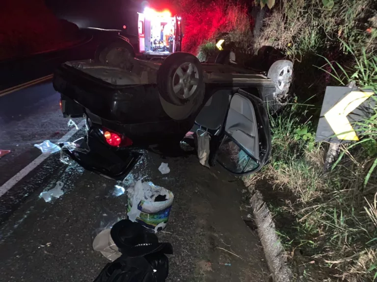 Acidente na serra do selado deixa feridos