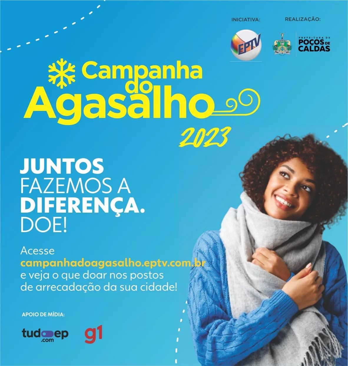 Dia D da Campanha do Agasalho acontece neste sábado
