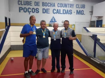 Olimtra tem campeões no tênis, bocha, snooker e malha