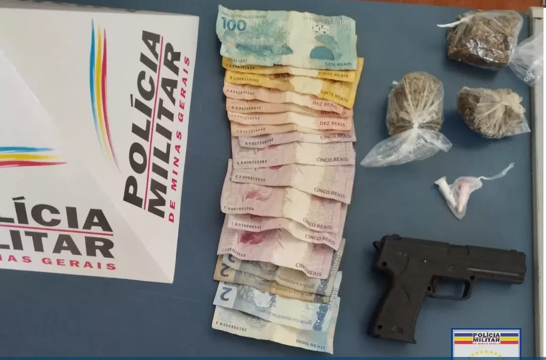 Traficante é preso após coagir pessoas no bairro Santa Rita