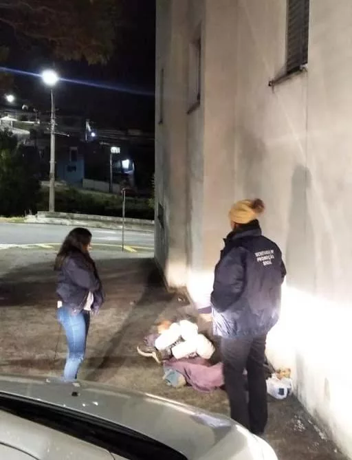 Secretaria intensifica busca por pessoas em situação de rua durante o inverno