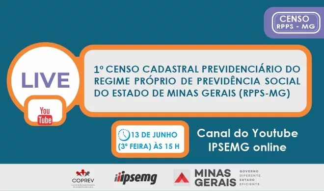 Minas Gerais inicia o primeiro Censo Previdenciário dos servidores