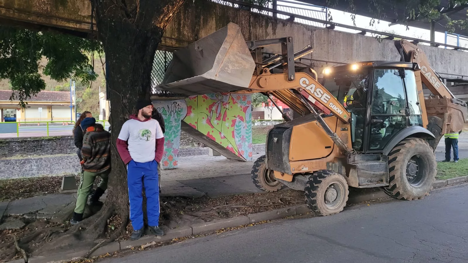 Manifestação impede corte de árvores, mas prefeitura afirma que há laudos