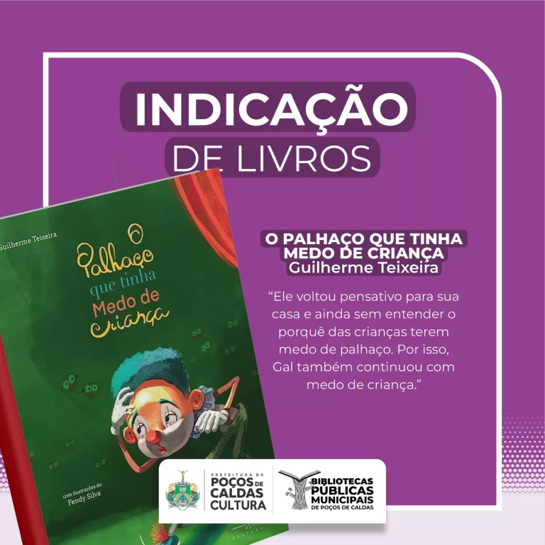 Para ler nas férias escolares: “O Palhaço que tinha medo de criança”