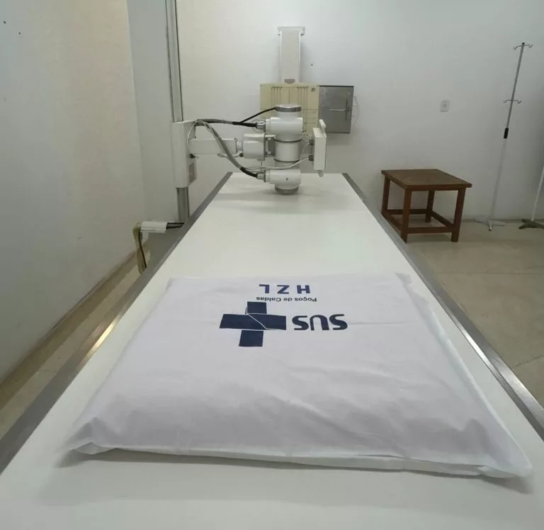 Pacientes têm raio-X 24 horas em dois hospitais públicos de Poços