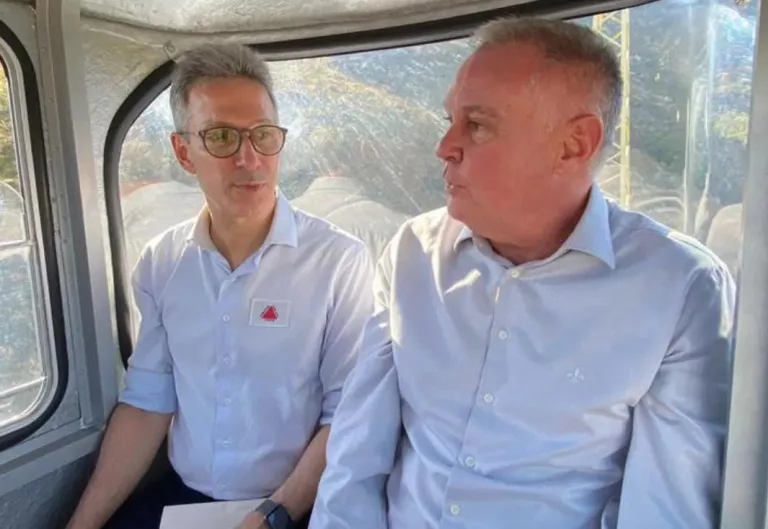 Romeu Zema visita Parque do Cristo e comenta exploração de terras raras em Poços