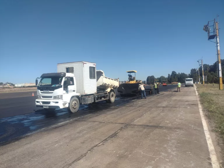 Obras no pátio do aeroporto são concluídas