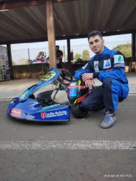 Piloto poços-caldense é destaque na Copa F-Racers de Kart em Paulínia
