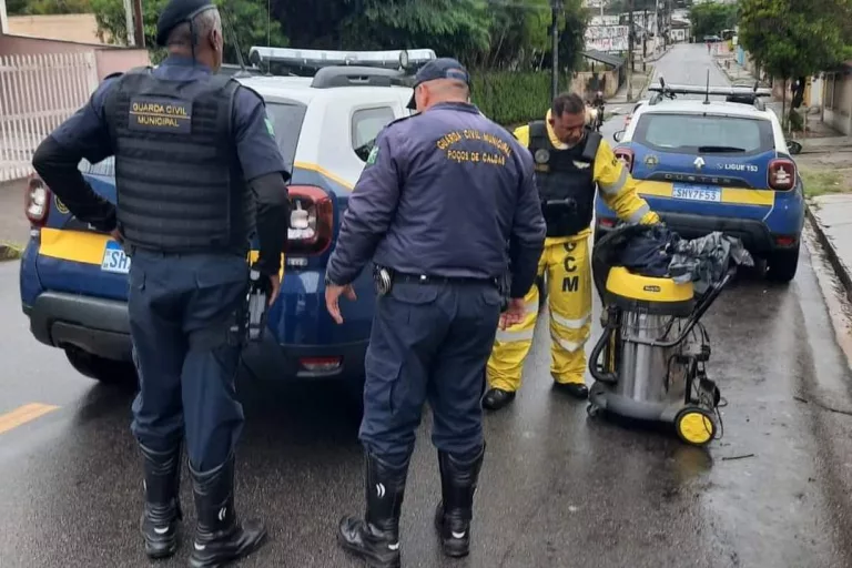 Empresário é preso por receptação de aspirador industrial furtado
