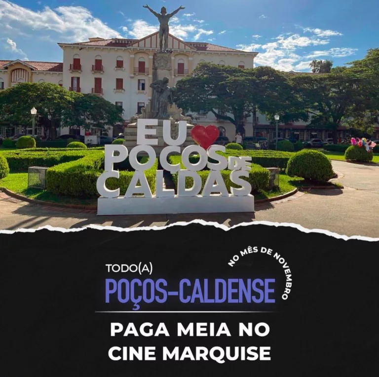 Poços-caldense paga meia no Cine Marquise Ultravisão em novembro