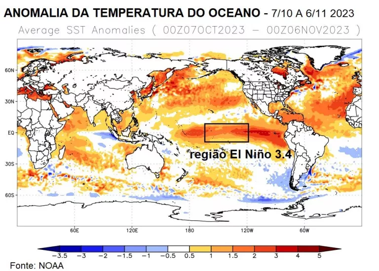 Com El Niño, 2023 pode ser o ano mais quente já registrado