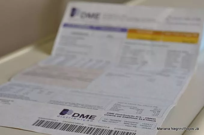 Conta de luz fica mais cara em Poços a partir desta quarta-feira