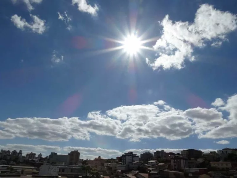 Onda de calor deve seguir até quinta-feira, diz Defesa Civil Estadual de Minas