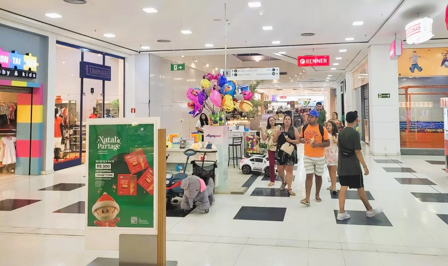 Shopping tem horário especial para as festividades de fim de ano