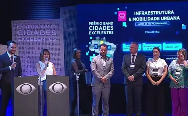 Poços fica em terceiro lugar no prêmio Band Cidades Excelentes